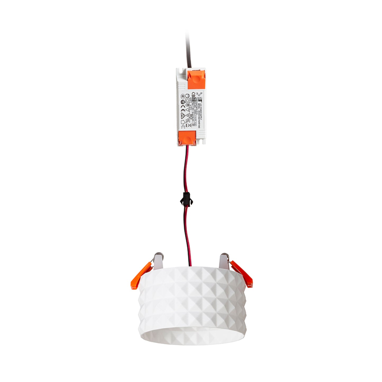 RENDL recessed light MARENGA RD4 52 recessed white Eco PLA 230V LED 6W  3000K R14007 6