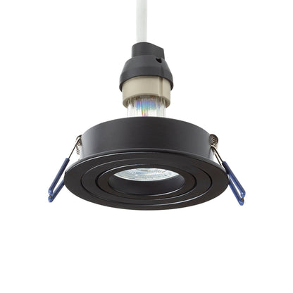 RENDL recessed light PASADENA GU10 R  recessed black  230V LED GU10 7W R14103 4