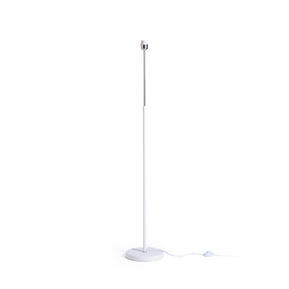 RENDL shades, shade bases, pendent sets EMMETT floor base white chrome 230V LED E27 15W R14117 2