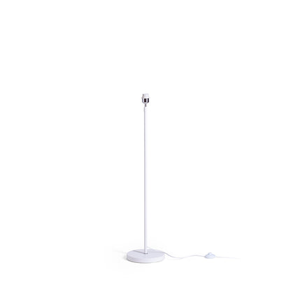 RENDL shades, shade bases, pendent sets EMMETT floor base white chrome 230V LED E27 15W R14117 3
