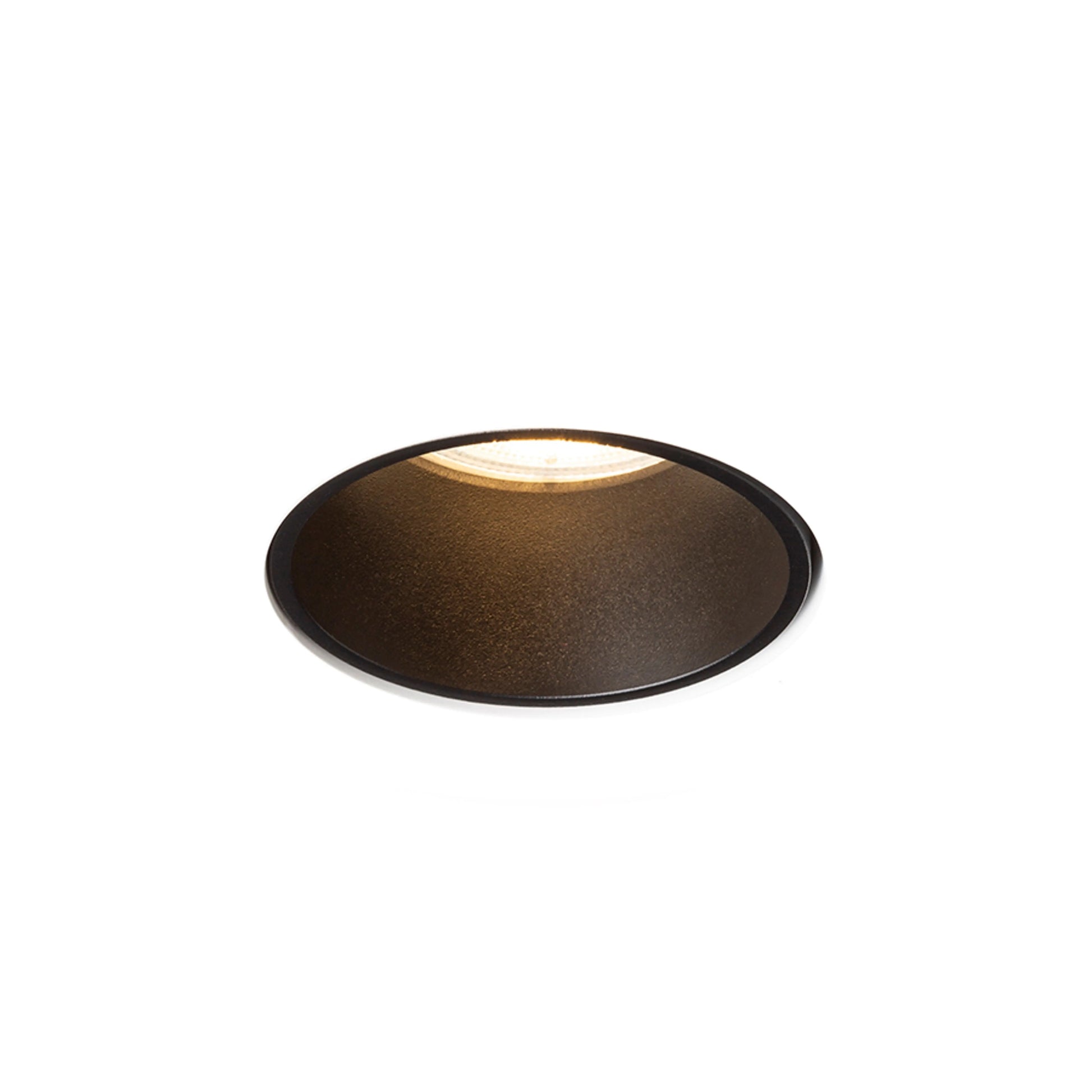 RENDL recessed light DAYTONA fixed plaster/black 230V LED GU10 8W R14157 1