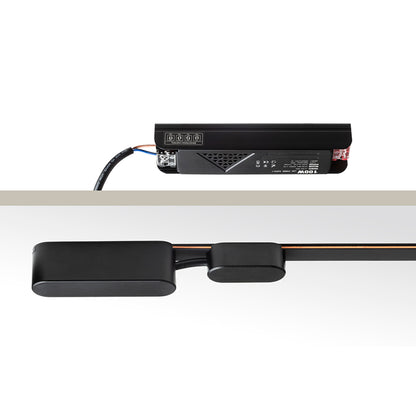 RENDL Ultra-thin track system VEGA feed-in black 24=  R14176 3
