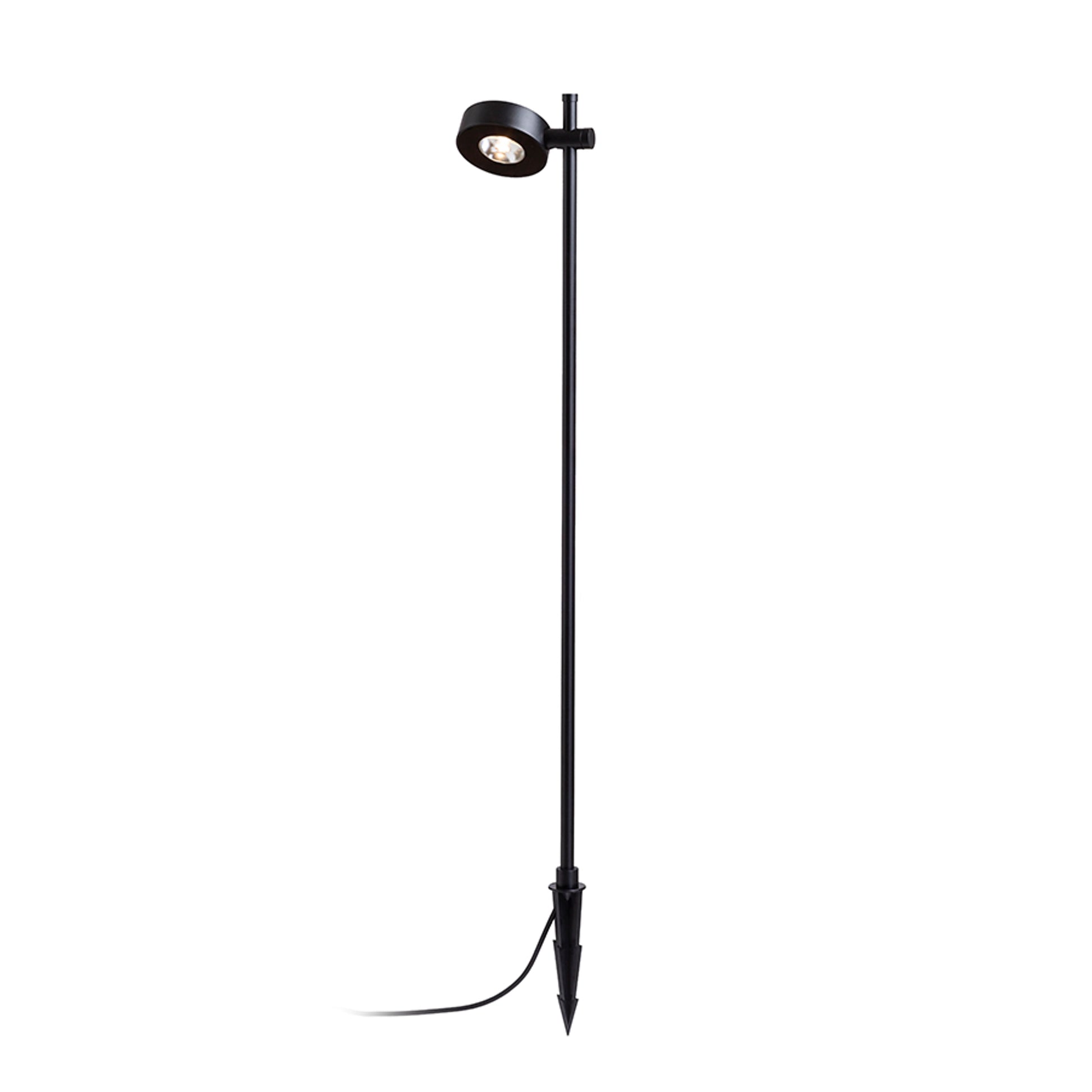 RENDL outdoor lamp KATONA floor / on spike black  230V LED 7W 70° IP54  3000K R14196 1