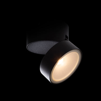 RENDL outdoor lamp FLAVIO R surface mounted black 230V LED 6W 110° IP54 3000K R14201 5