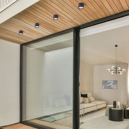 RENDL outdoor lamp SKY surface mounted black 230V GX53 7W IP65 R14231 3