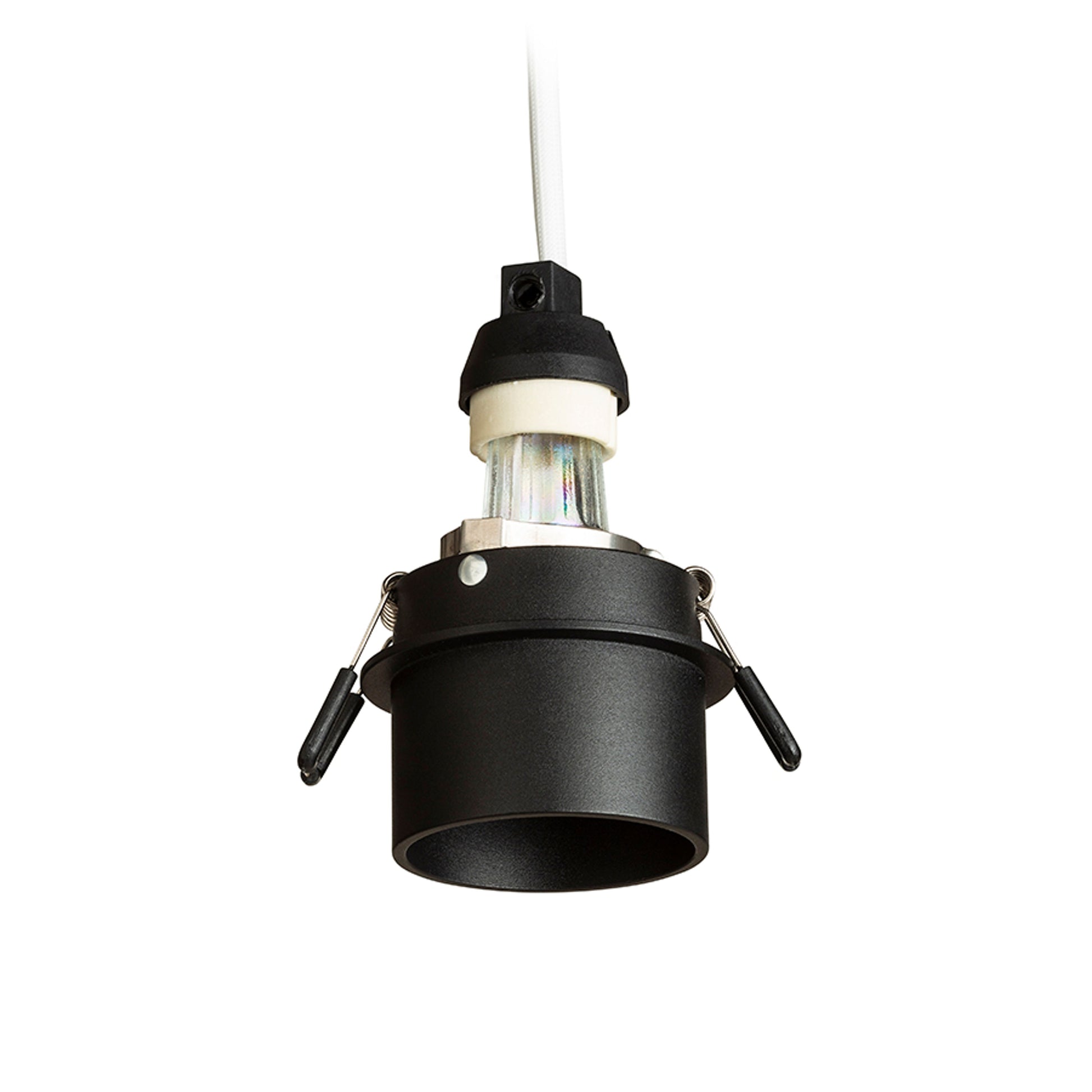 RENDL recessed light ORTA recessed black 230V LED GU10 9W R14251 3