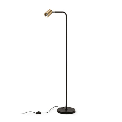 RENDL floor lamp FLYNN I floor black/brushed brass 230V LED GU10 9W R14264 7