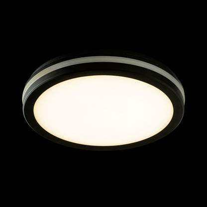 RENDL outdoor lamp SONO 30 surface mounted black plastic 230V LED 30W IP65 3000K 4000K 6000K R14298 5