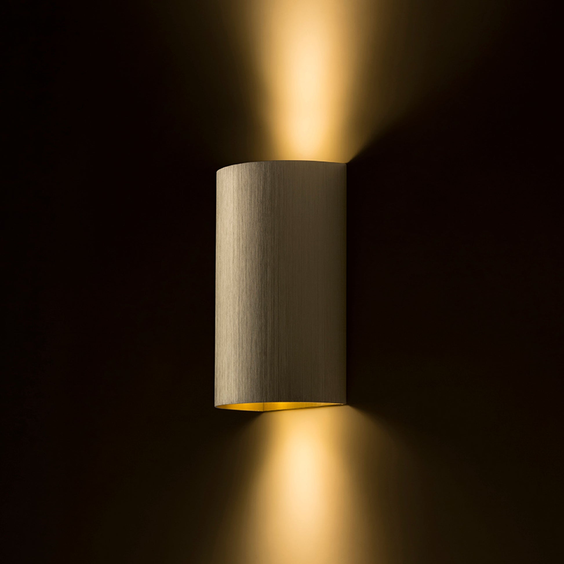 RENDL wall lamp CAPRI R wall  brushed brass 230V LED GU10 2x9W R14414 3