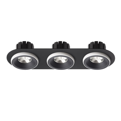 RENDL recessed light SHARM R III recessed black/white 230V LED 3x10W 24° 3000K R14577 2